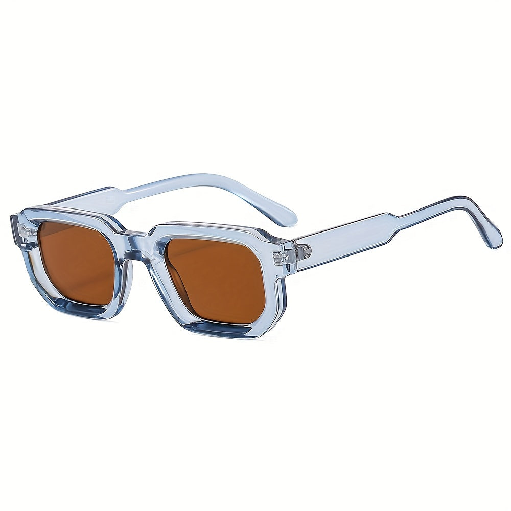 Bauluvio - Herren Retro Square Frame Mode Brille