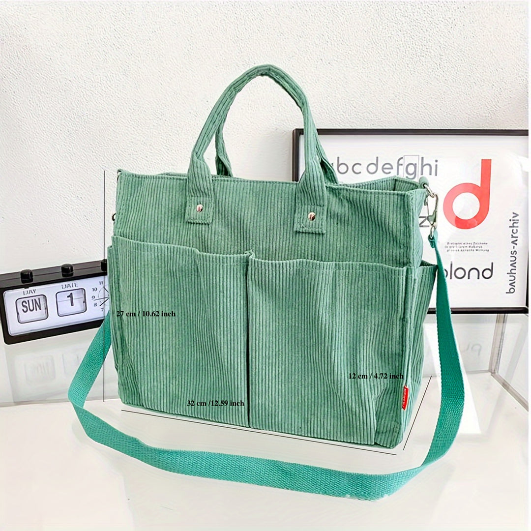 Bauluvio - Corduroy Hobo Bag für Frauen