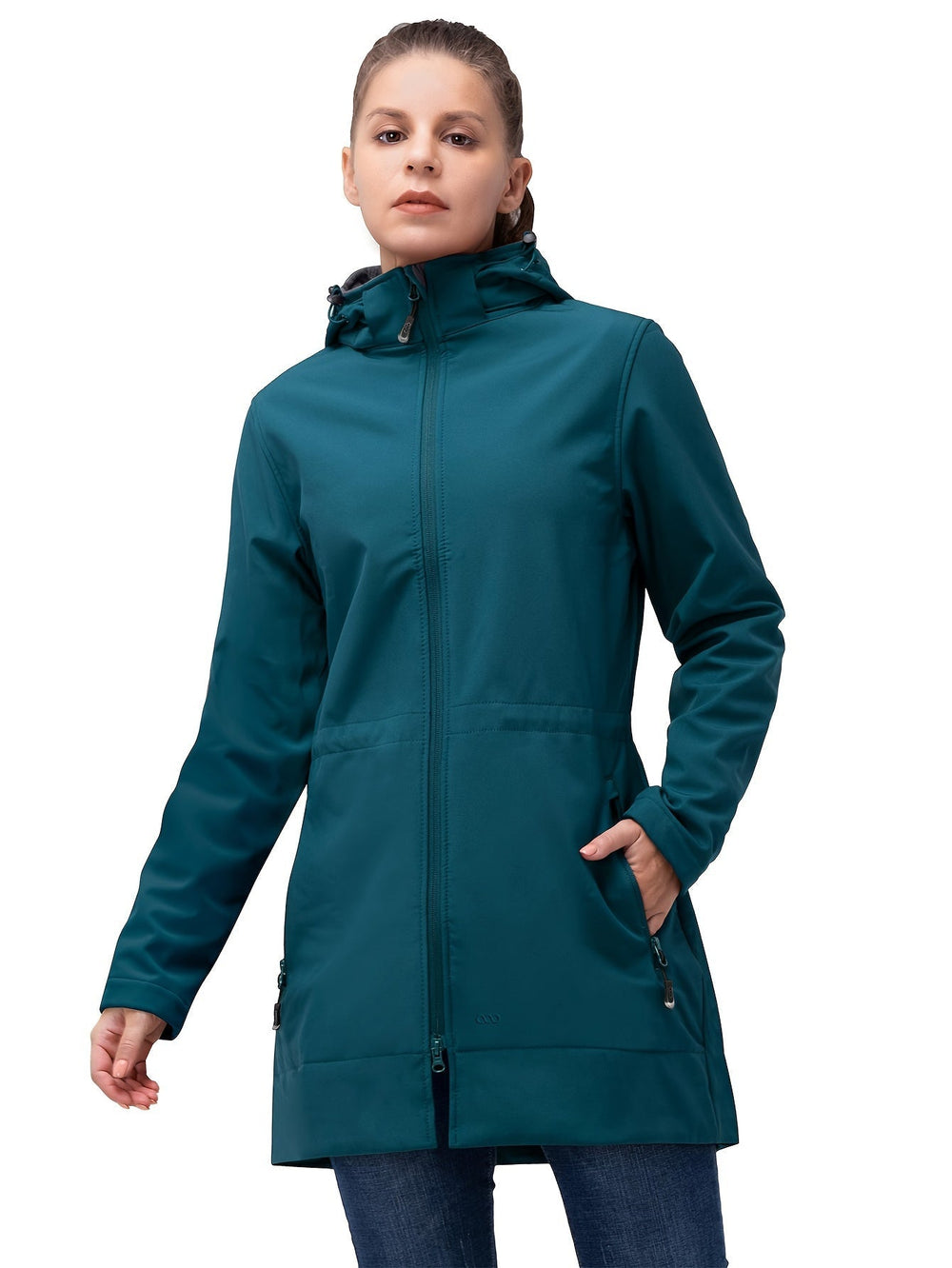 Bauluvio - Lange Softshell-Jacke für Frauen