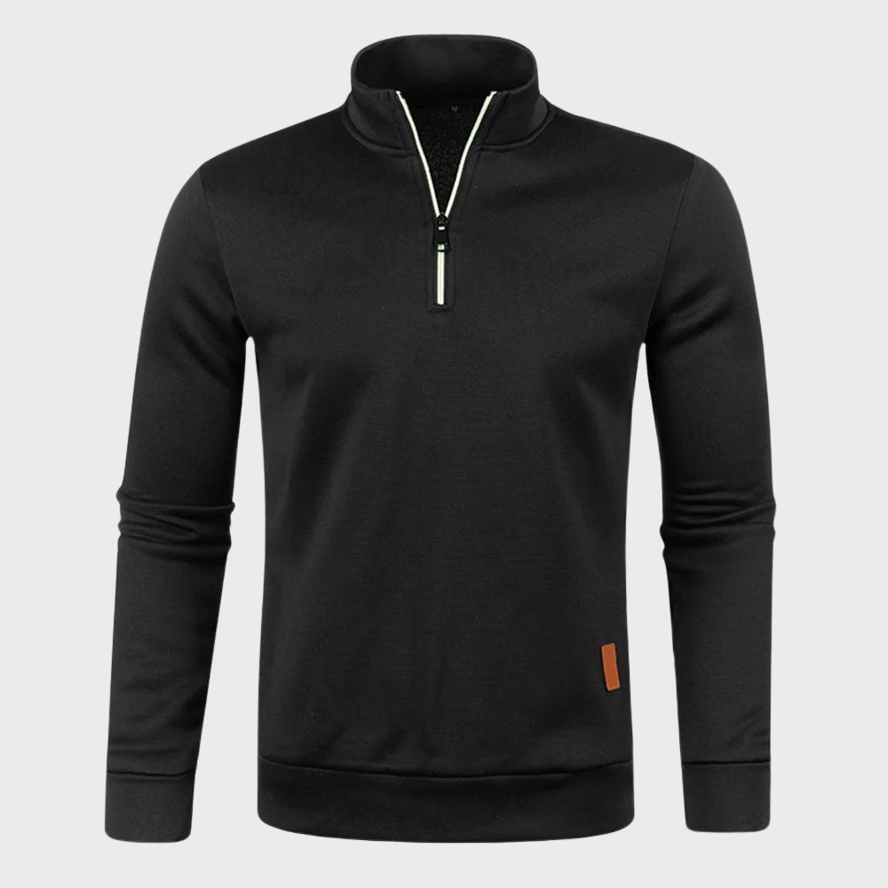 Bauluvio - Herren Zip-Up Pullover