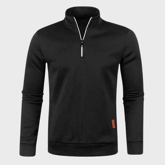 Bauluvio - Herren Zip-Up Pullover