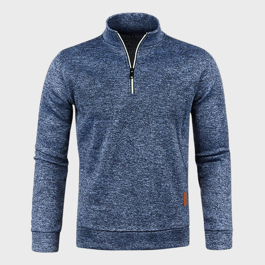 Bauluvio - Herren Zip-Up Pullover