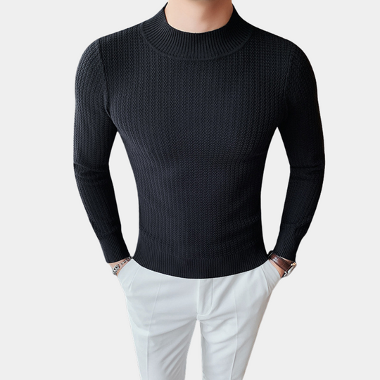 Bauluvio - Thermischer Basic-Pullover für Männer