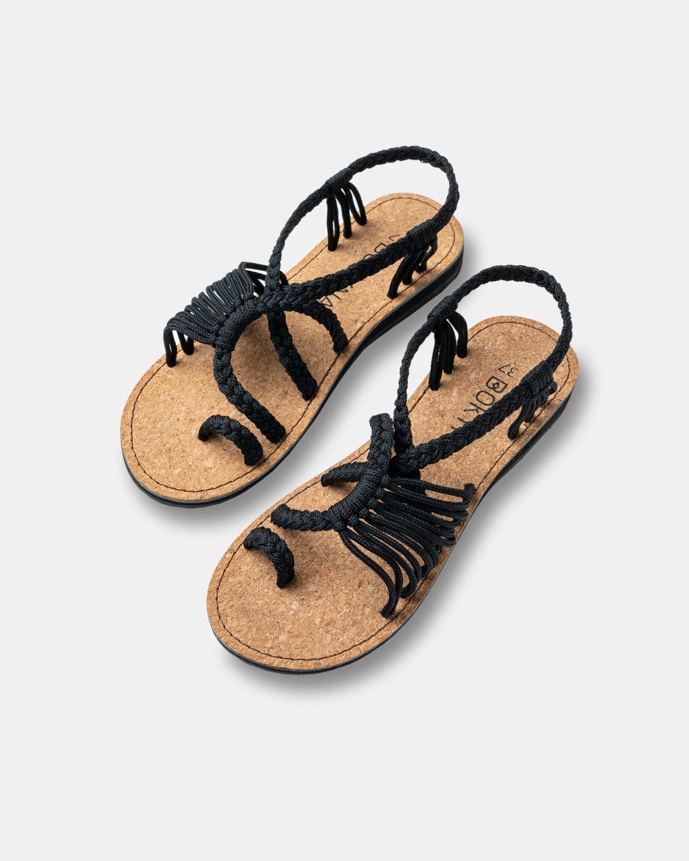 Bauluvio - Flache Strandsandalen für Frauen