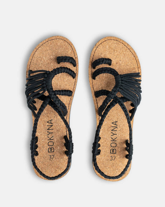 Bauluvio - Flache Strandsandalen für Frauen