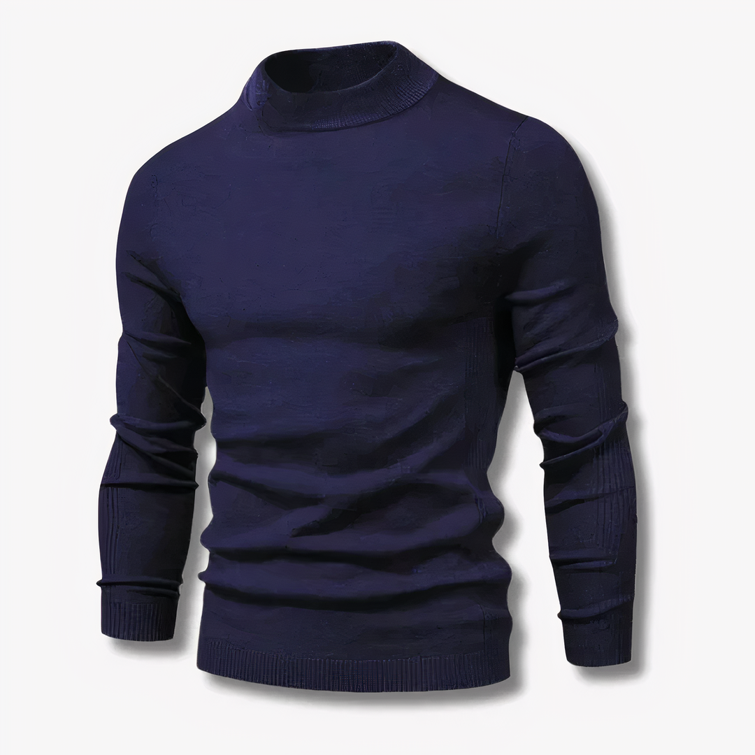 Bauluvio - Herren Strickpullover Slim Fit