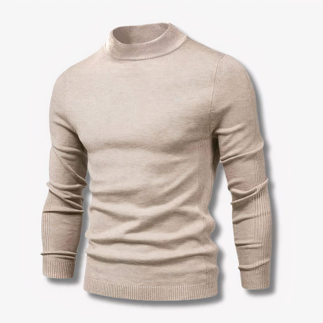 Bauluvio - Herren Strickpullover Slim Fit