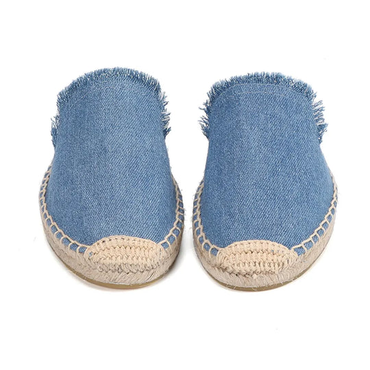 Bauluvio - Espadrilles aus Denim-Baumwoll-Gewebe