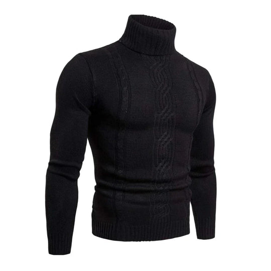 Bauluvio - Herren Pullover mit hohem Kragen