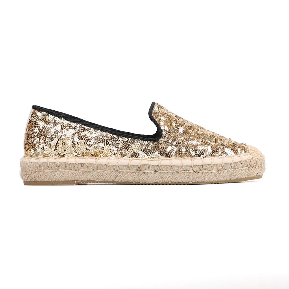 Bauluvio - Eilige Ballerina Slip On Espadrilles