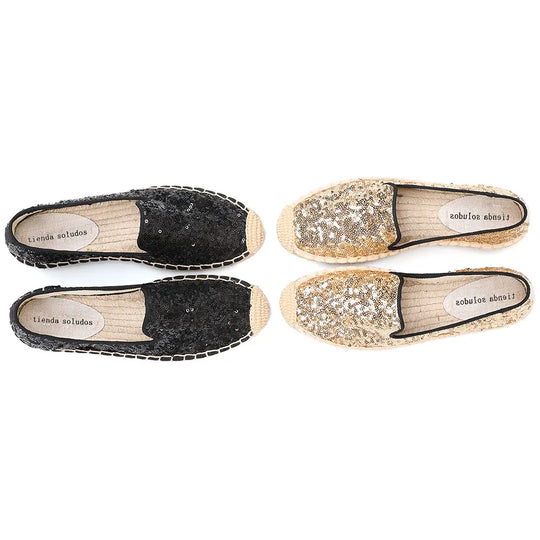 Bauluvio - Eilige Ballerina Slip On Espadrilles