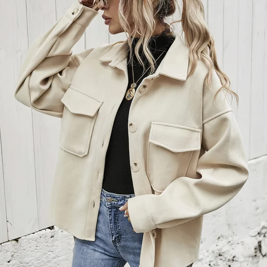 Retro-Stil Winterjacke für Frauen