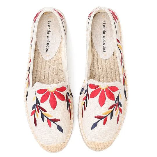 Bauluvio - Espadrilles mit runder Spitze für Frauen