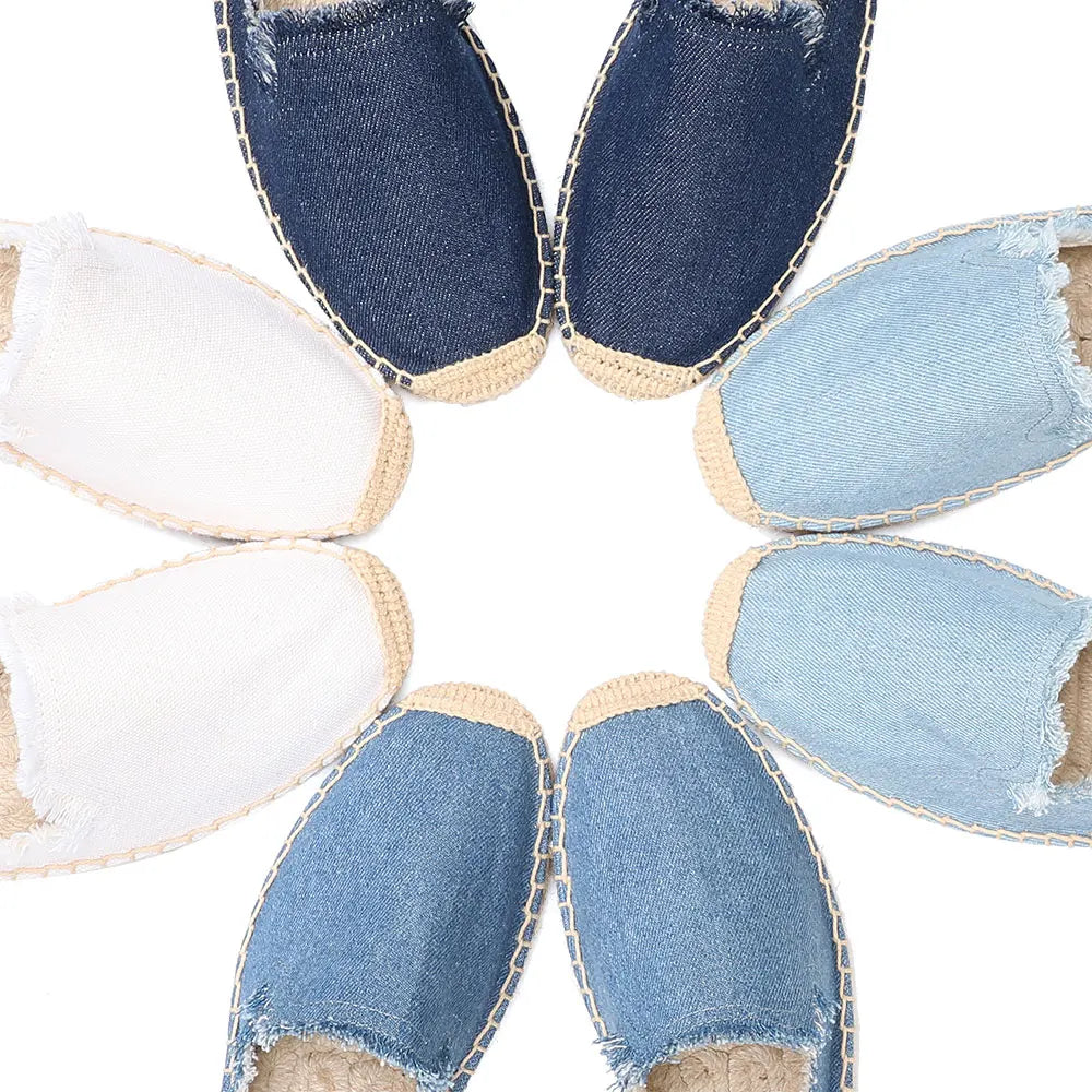 Bauluvio - Espadrilles aus Denim-Baumwoll-Gewebe