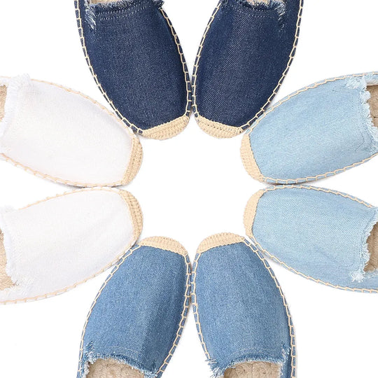 Bauluvio - Espadrilles aus Denim-Baumwoll-Gewebe