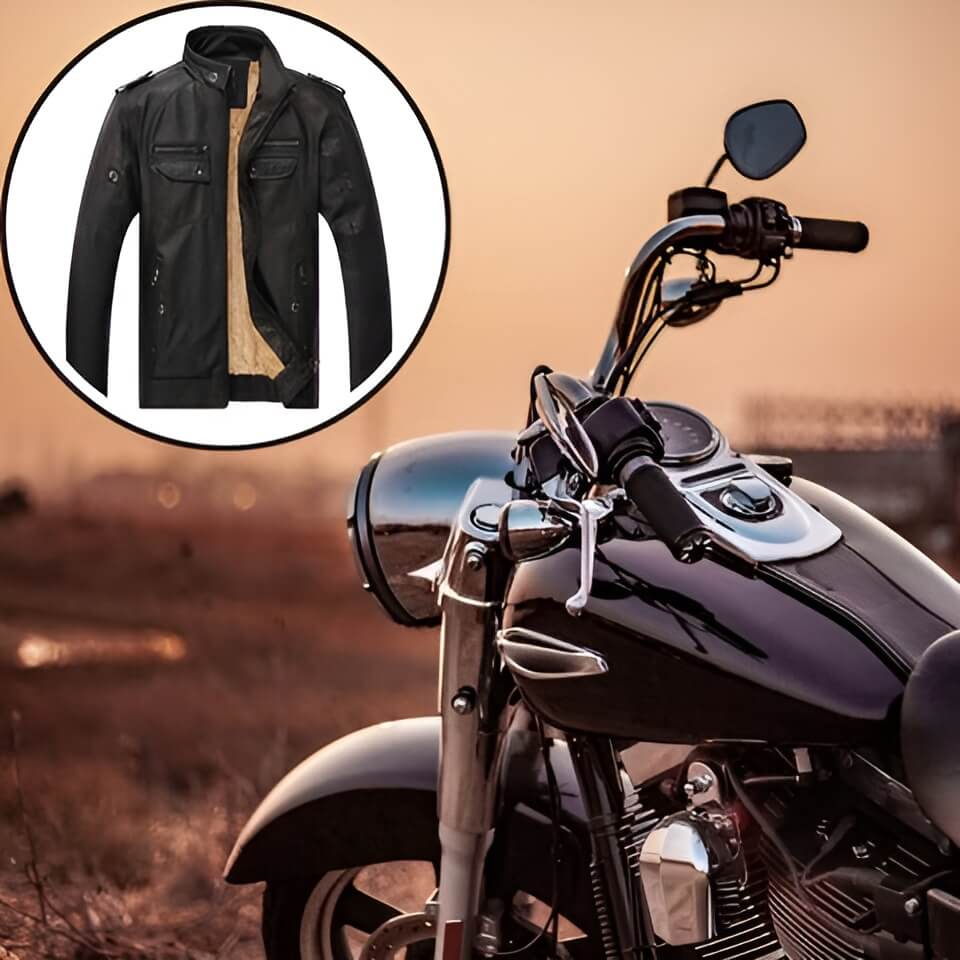 Bauluvio - Biker-Jacke für Männer