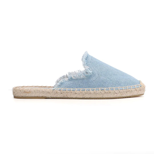 Bauluvio - Espadrilles aus Denim-Baumwoll-Gewebe