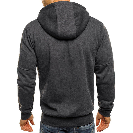 Bauluvio - Herren Zip-Up Hoodie