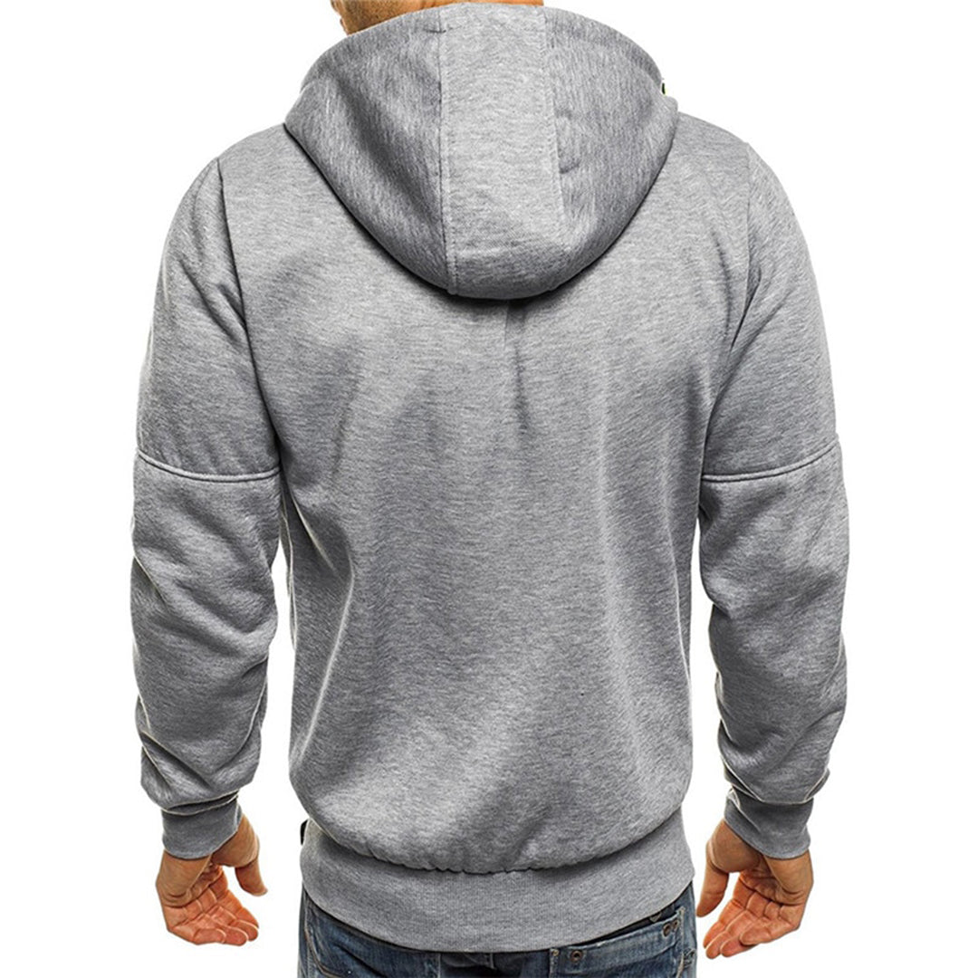 Bauluvio - Herren Zip-Up Hoodie