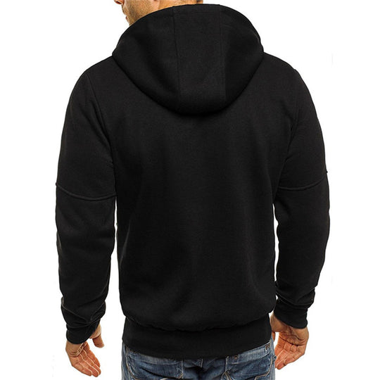 Bauluvio - Herren Zip-Up Hoodie