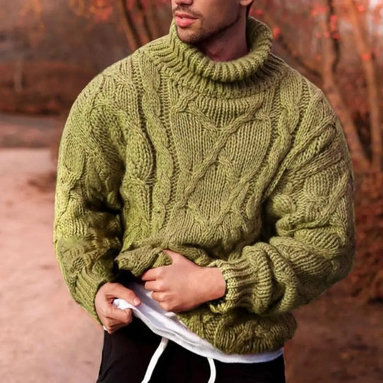 Bauluvio - Dicker Strickpullover für Männer