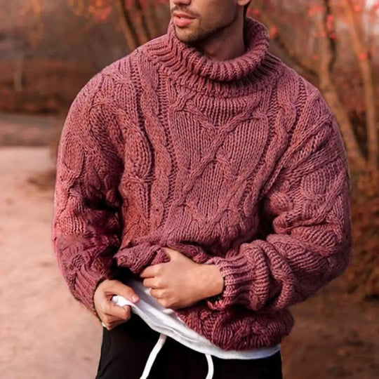 Bauluvio - Dicker Strickpullover für Männer