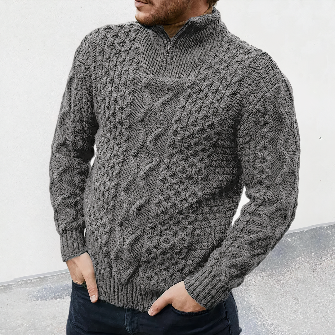 Bauluvio - Bequemer Strickpullover für Männer