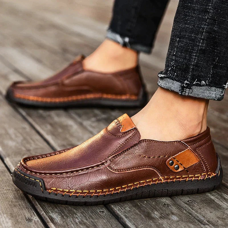 Bauluvio - Leder Loafer für Männer