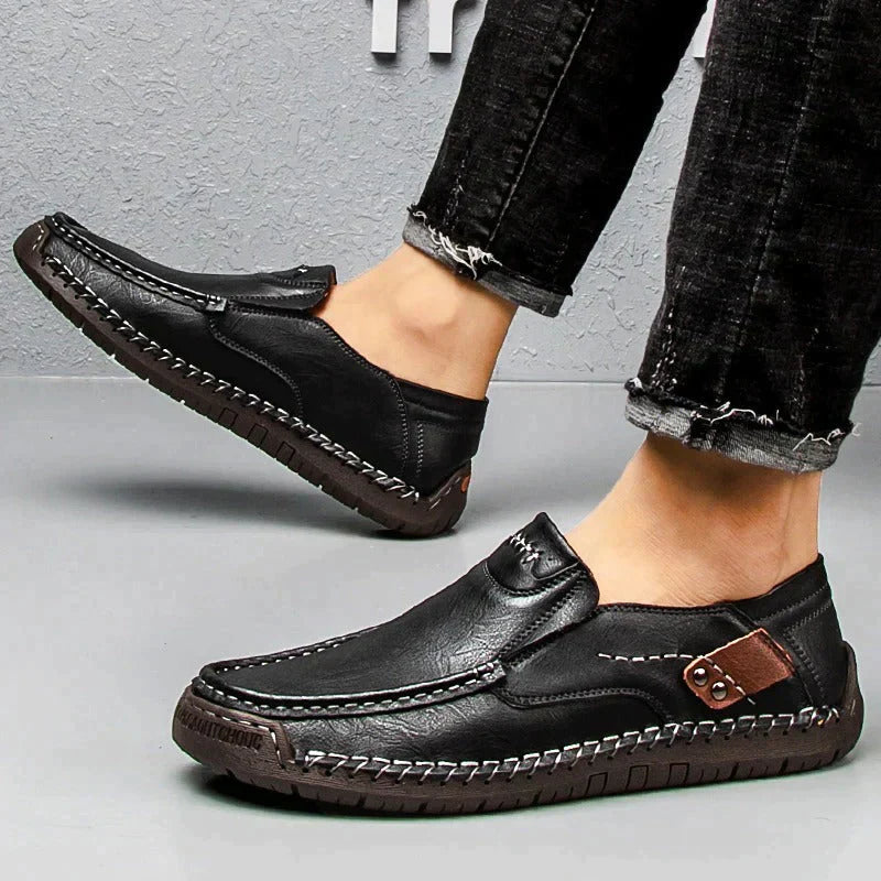 Bauluvio - Leder Loafer für Männer