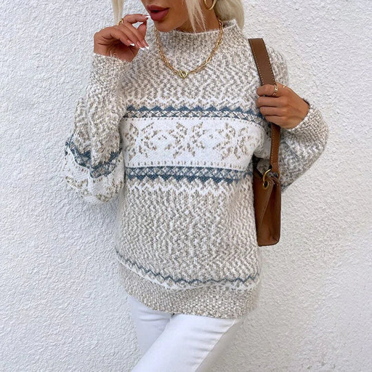 Bauluvio - Strickpullover mit Rollkragen