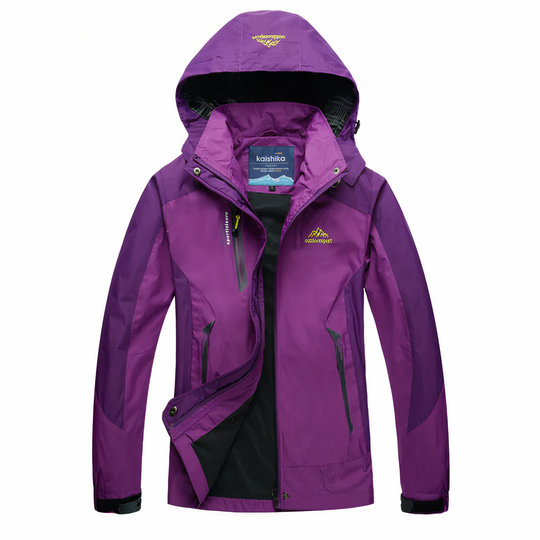 Bauluvio - Outdoor-Windjacke mit Kapuze für Frauen