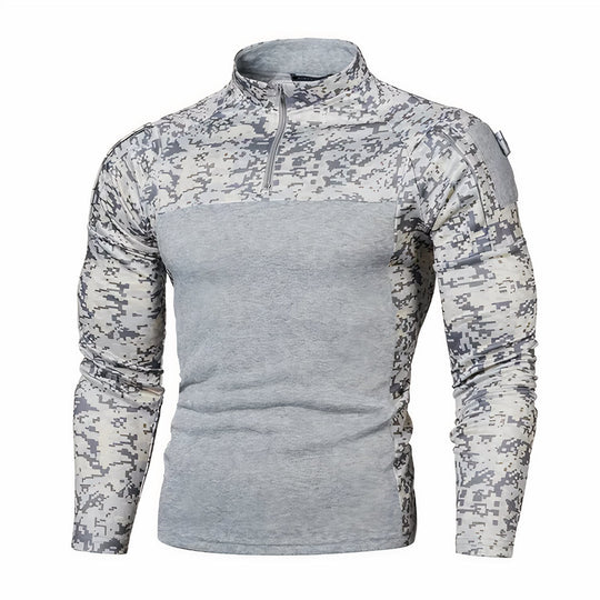 Bauluvio - Tactical Camouflage Sportlicher Pullover für Männer