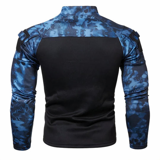 Bauluvio - Tactical Camouflage Sportlicher Pullover für Männer