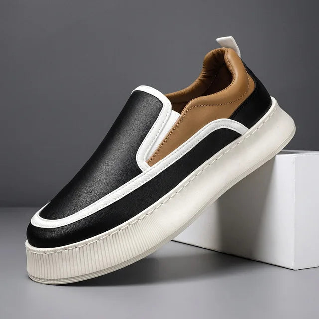 Bauluvio - Klassische Slip-On-Sneakers aus Canvas