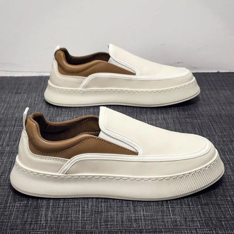 Bauluvio - Klassische Slip-On-Sneakers aus Canvas