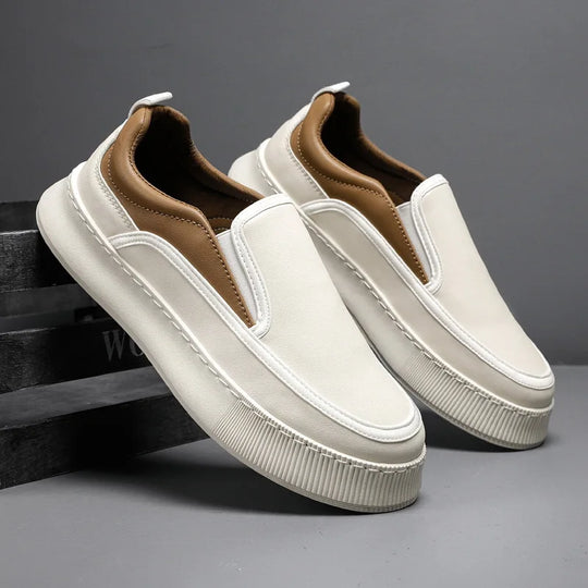 Bauluvio - Klassische Slip-On-Sneakers aus Canvas