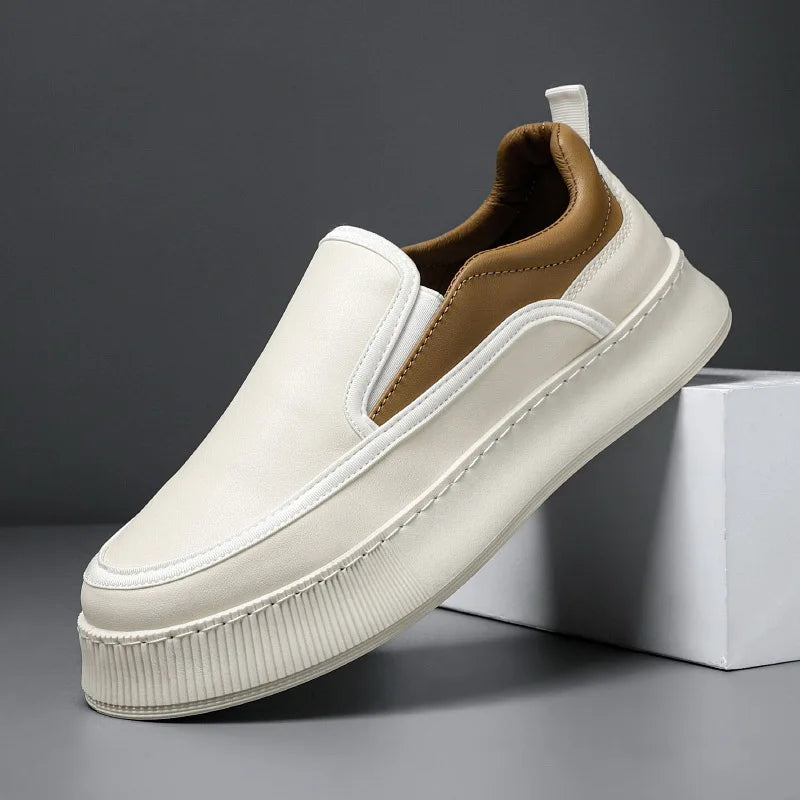 Bauluvio - Klassische Slip-On-Sneakers aus Canvas