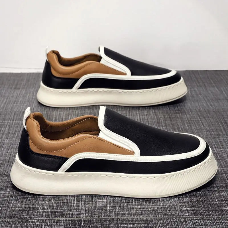 Bauluvio - Klassische Slip-On-Sneakers aus Canvas