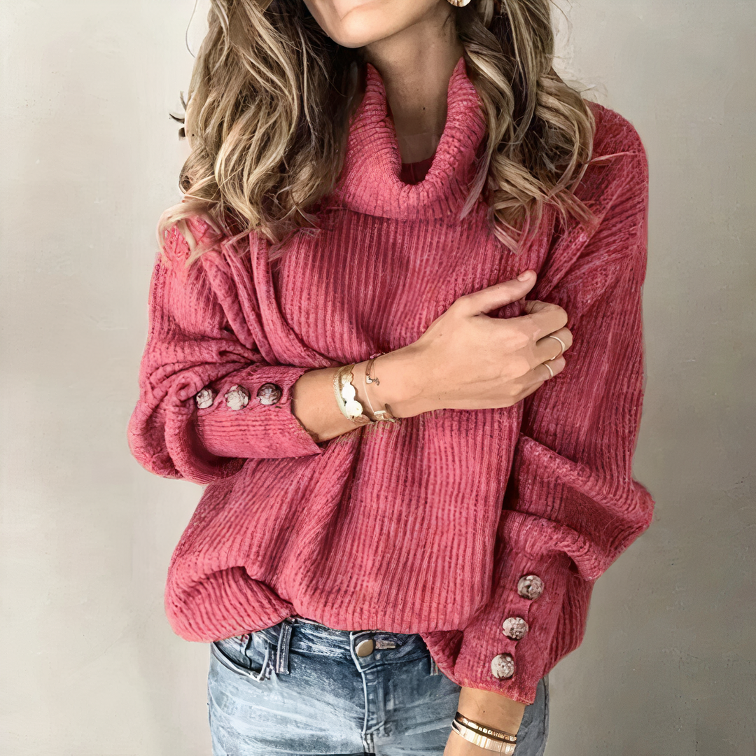 Bauluvio - Langärmeliger Strickpullover für Frauen