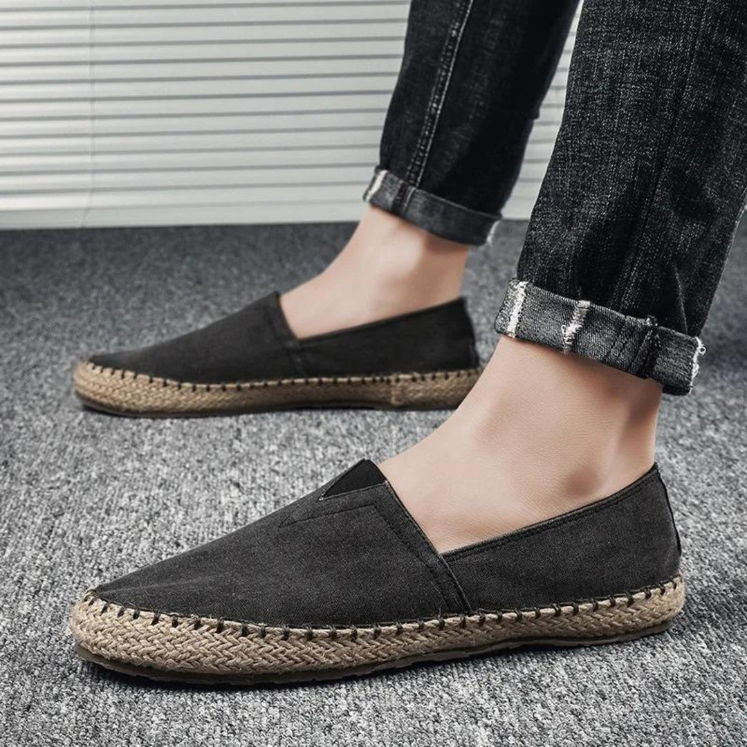 Bauluvio - Espadrilles aus kontrastierendem Canvas