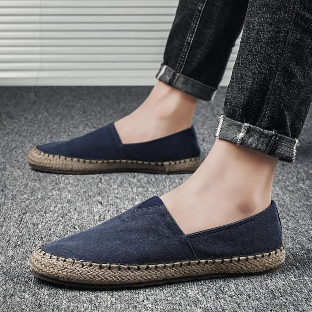 Bauluvio - Espadrilles aus kontrastierendem Canvas