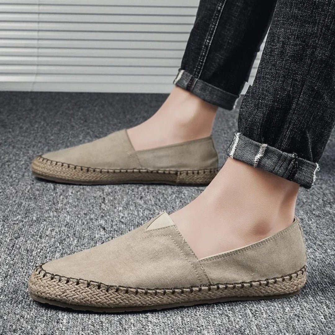 Bauluvio - Espadrilles aus kontrastierendem Canvas