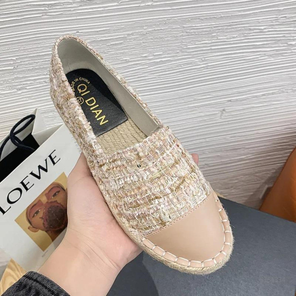 Bauluvio - Flache Espadrilles aus Segeltuch für Frauen