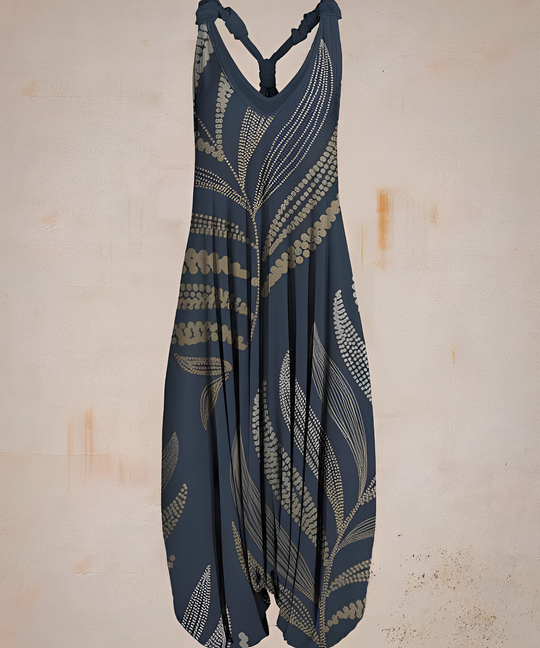 Bauluvio - Bedruckter Boho-Jumpsuit für Frauen