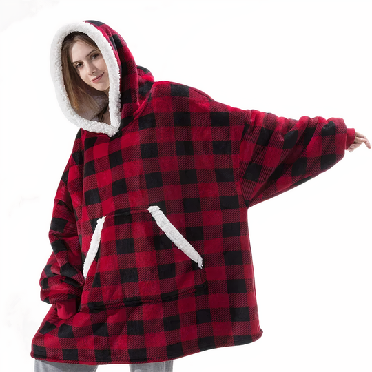 Bauluvio - Oversized-Kapuzenpulli für Frauen