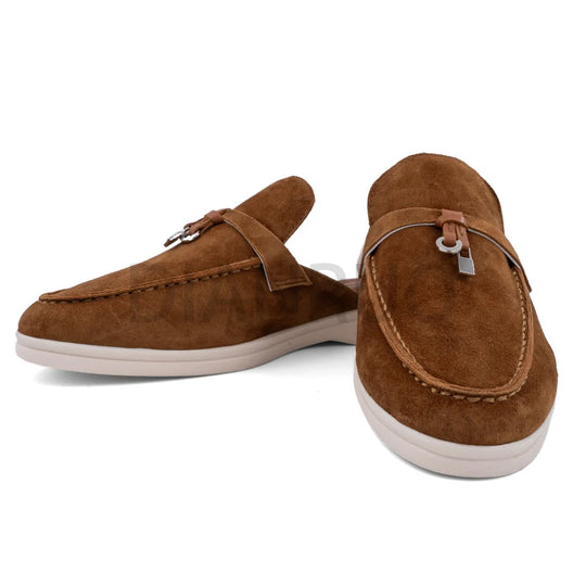 Bauluvio - Frauen Runde Zehe Casual Loafers