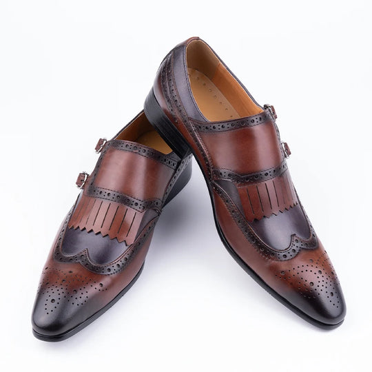 Bauluvio - Bequeme Monk Strap Brogues