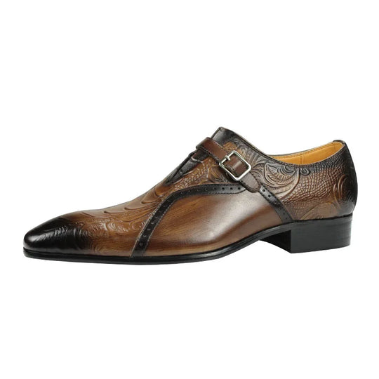 Bauluvio - Modische Brogue-Schuhe aus Leder