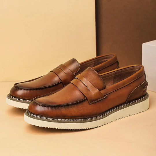 Bauluvio - Loafer aus echtem Leder