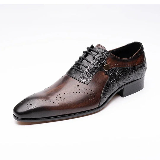 Bauluvio - Brogue-Schuhe für Männer zur Hochzeit